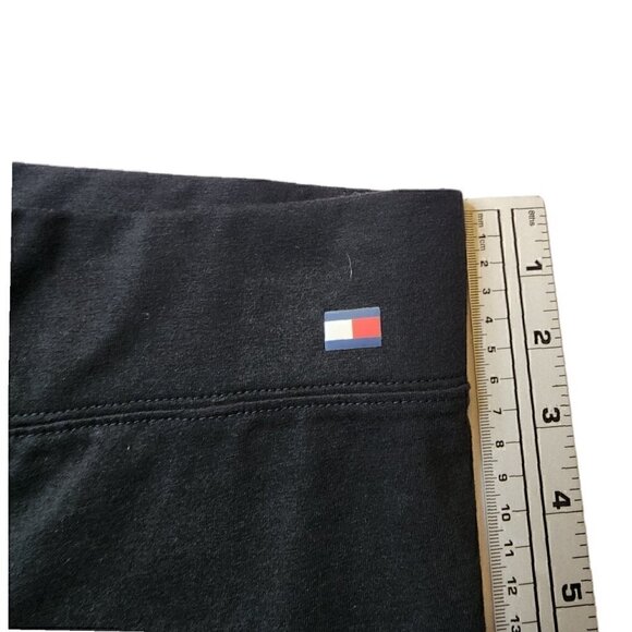 Tommy Hilfiger Performance Workout Pants-High-Rise Cotton Leggings Womens Medium - Picture 8 of 11